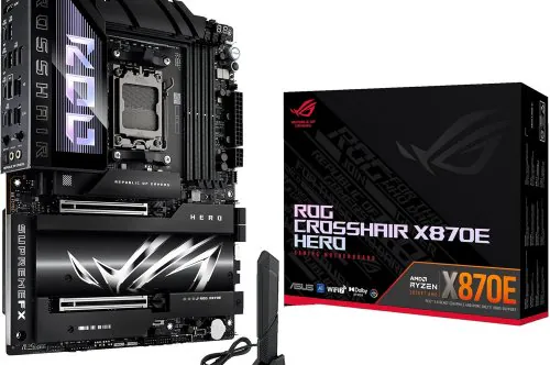 ASUS ROG Crosshair X870E Hero – ATX Gaming Motherboard with DDR5, PCIe 5.0 & Wi-Fi 7